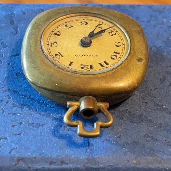 Vintage FLAMBEAU WATCH CO Sungold Pocket Watch 💞 - Picture 11 of 17